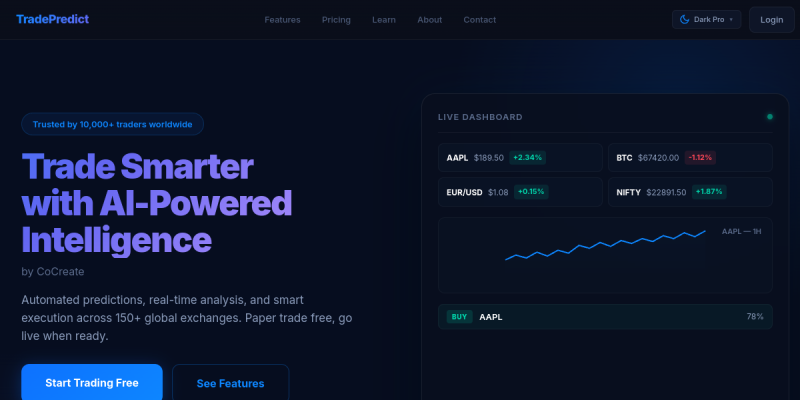 dCoreAX - TradePredict preview