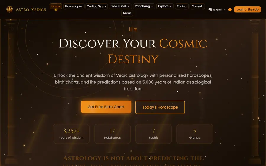 dCoreAX - Vedic Astro preview